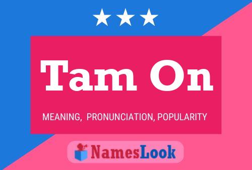 Tam On Name Poster