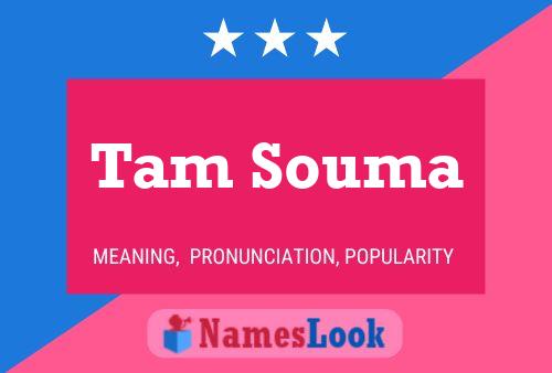 Tam Souma Name Poster