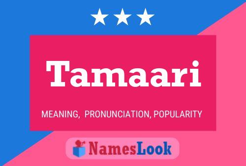 Tamaari Name Poster