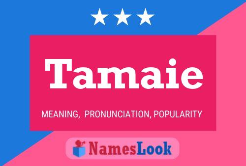 Tamaie Name Poster