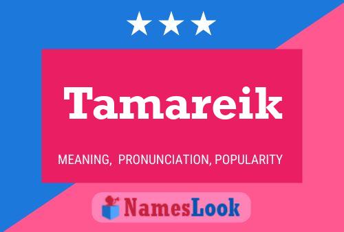 Tamareik Name Poster