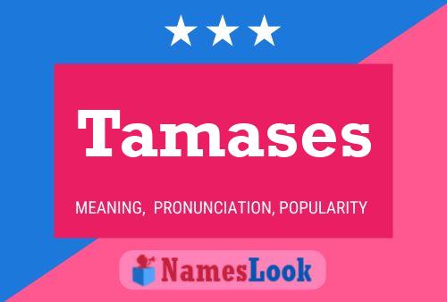 Tamases Name Poster