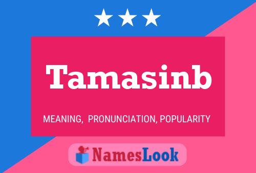 Tamasinb Name Poster