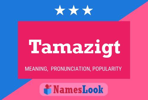 Tamazigt Name Poster