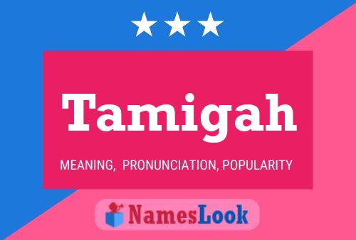 Tamigah Name Poster