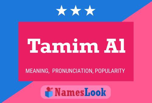 Tamim Al Name Poster