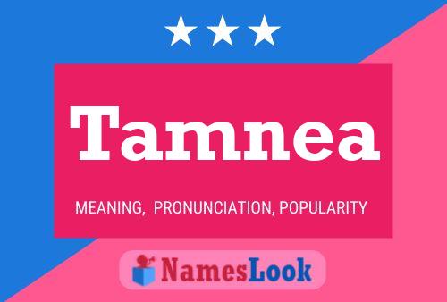 Tamnea Name Poster