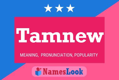 Tamnew Name Poster