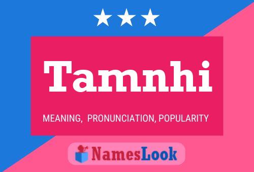 Tamnhi Name Poster