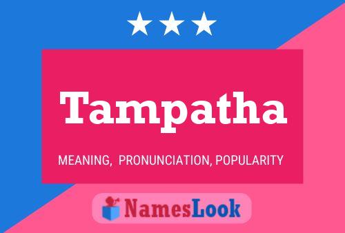 Tampatha Name Poster