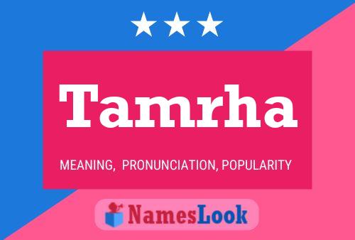 Tamrha Name Poster