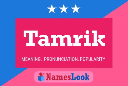 Tamrik Name Poster