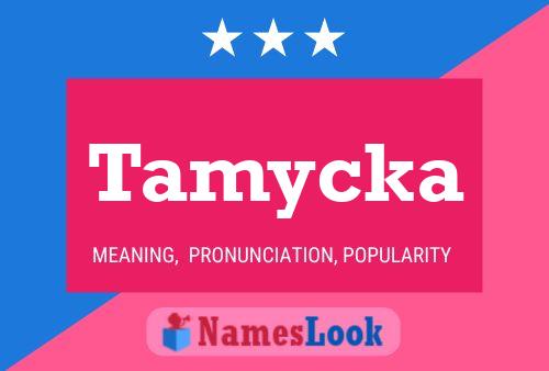 Tamycka Name Poster