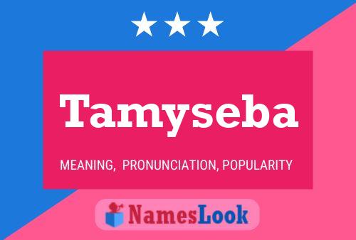 Tamyseba Name Poster