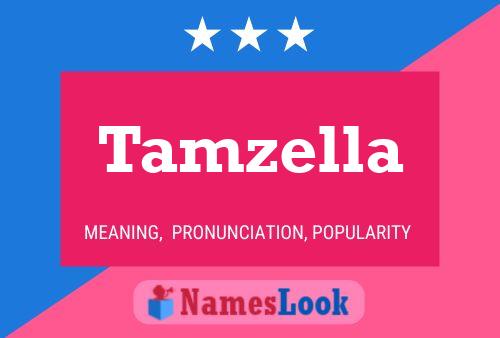 Tamzella Name Poster