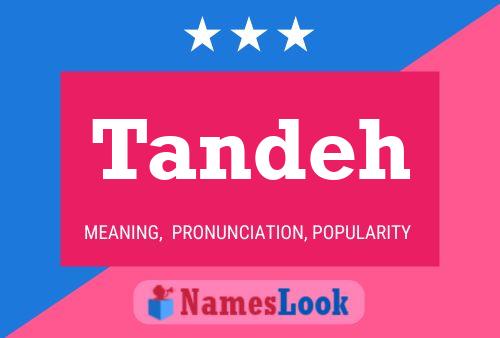 Tandeh Name Poster