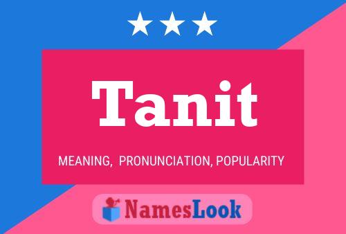 Tanit Name Poster