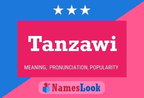 Tanzawi Name Poster