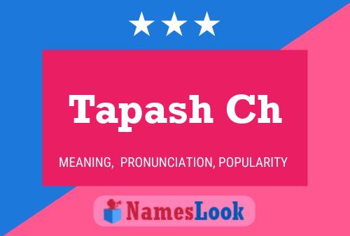 Tapash Ch Name Poster