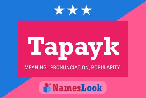 Tapayk Name Poster