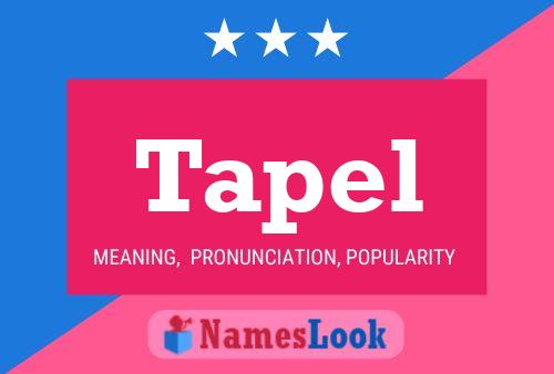 Tapel Name Poster