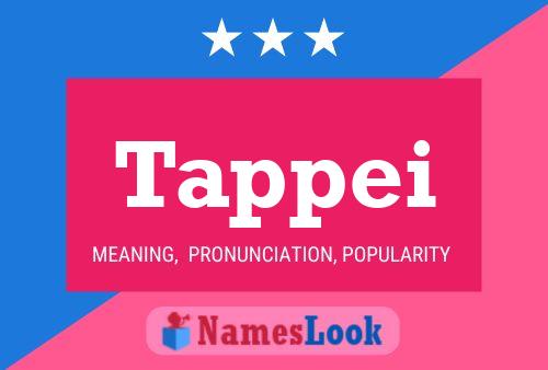 Tappei Name Poster