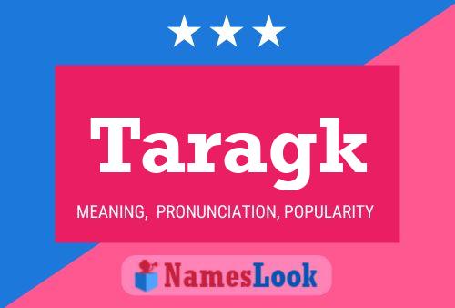 Taragk Name Poster