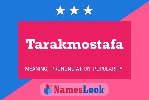 Tarakmostafa Name Poster