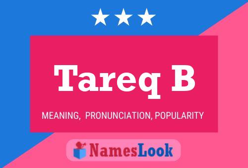 Tareq B Name Poster