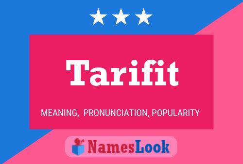 Tarifit Name Poster