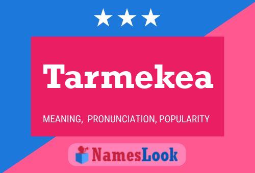 Tarmekea Name Poster