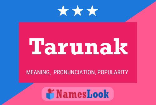 Tarunak Name Poster