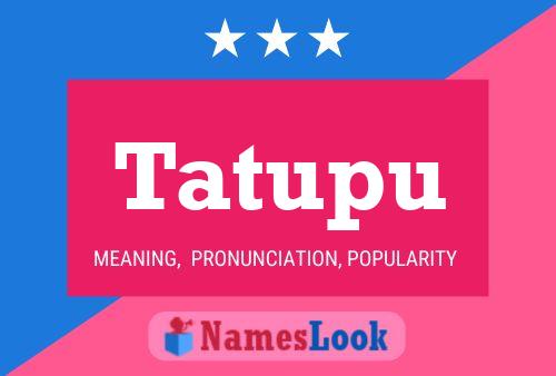 Tatupu Name Poster