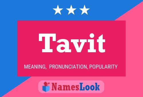 Tavit Name Poster