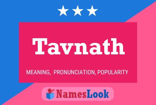 Tavnath Name Poster