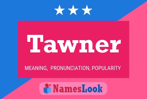 Tawner Name Poster