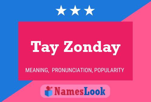 Tay Zonday Name Poster