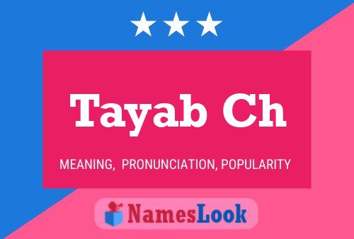 Tayab Ch Name Poster