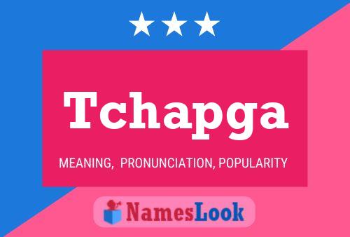 Tchapga Name Poster