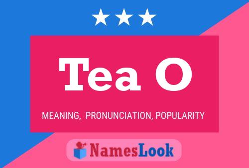 Tea O Name Poster