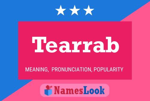 Tearrab Name Poster