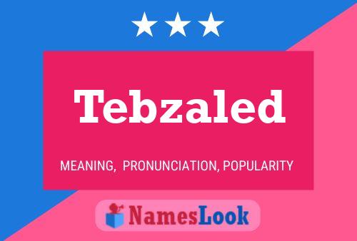 Tebzaled Name Poster