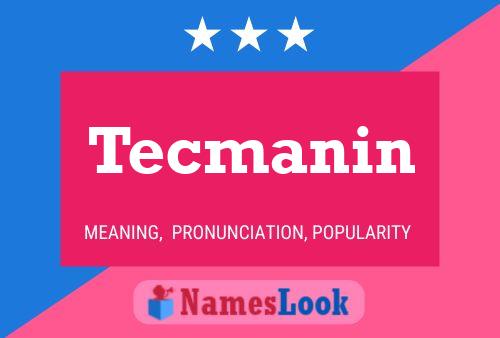 Tecmanin Name Poster