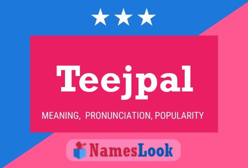 Teejpal Name Poster