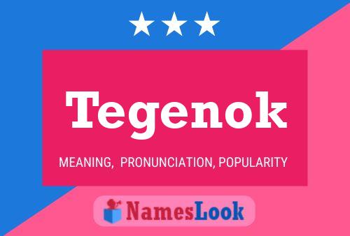 Tegenok Name Poster