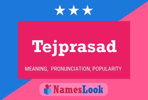 Tejprasad Name Poster