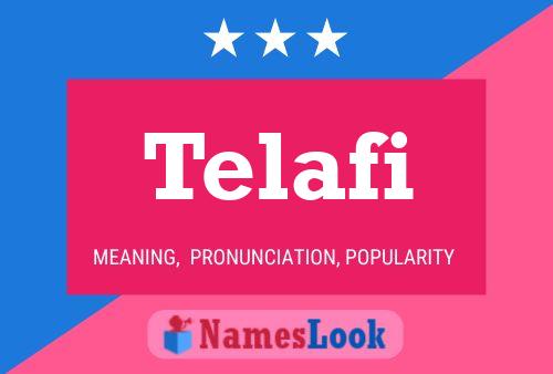 Telafi Name Poster