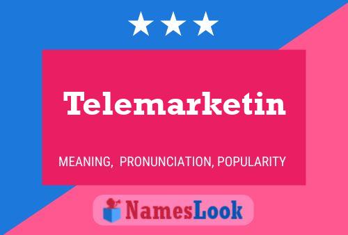 Telemarketin Name Poster