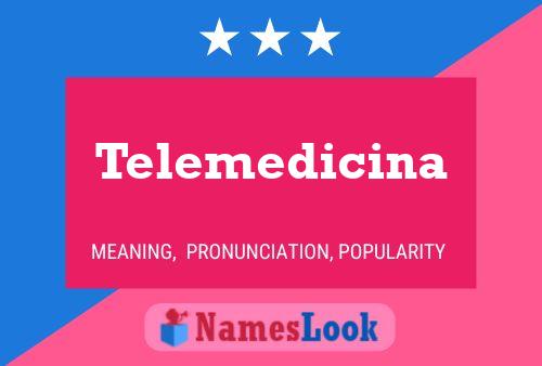 Telemedicina Name Poster