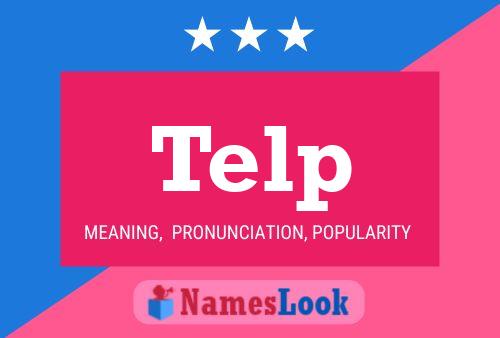 Telp Name Poster